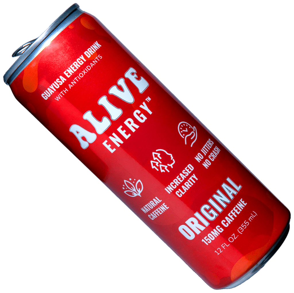 Alive Energy Original | All-Natural Guayusa Energy Drink